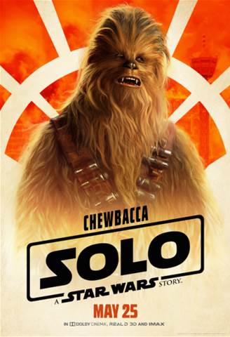 Chewbacca SOLO A Star Wars STory