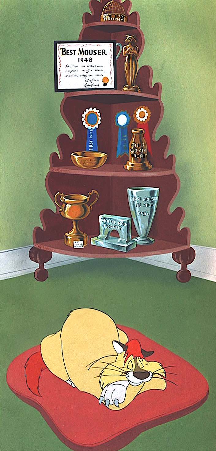 Warner Brothers animation 1948 Warner Brothers animation 1948, mouser cat