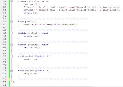 c++ program for complex numbers using class ~ C++ Programming Tutorial ...