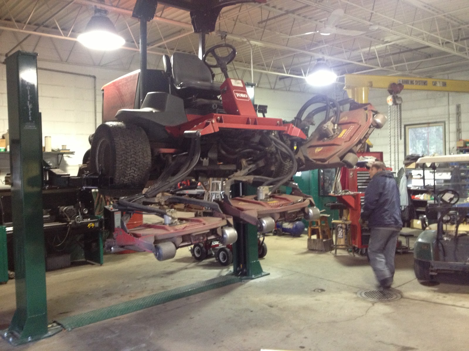 Ridgemoor Country Club Golf Course Maintenance Winter Maintenance