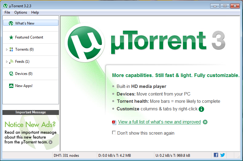 Www utorrent com intl. Utorrent последняя версия. Utorrent для Windows 10.