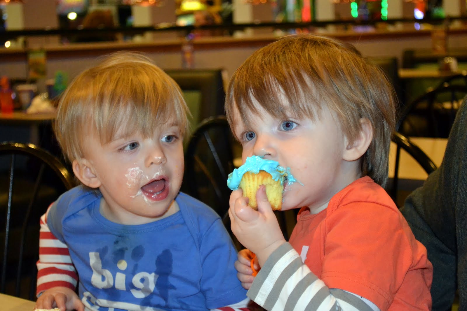 . Two little boys turn two today…