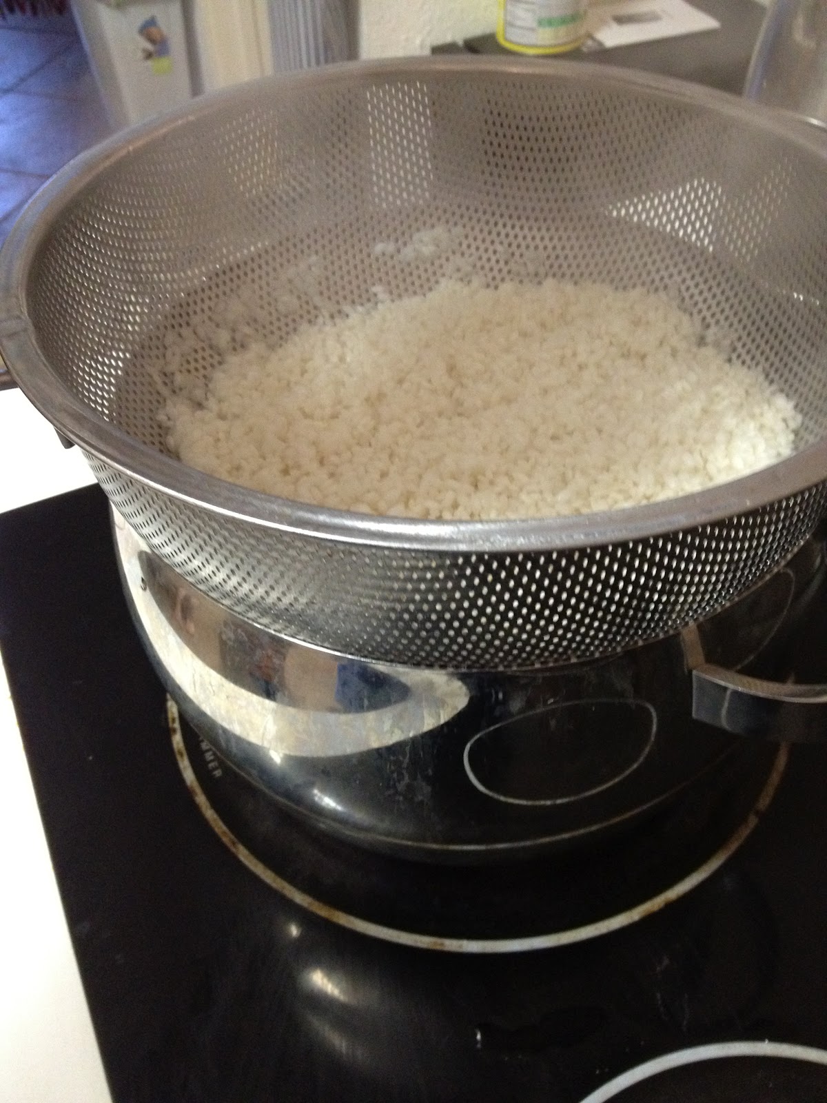 Tracy Cooks in Austin: Salmon and Sticky Rice