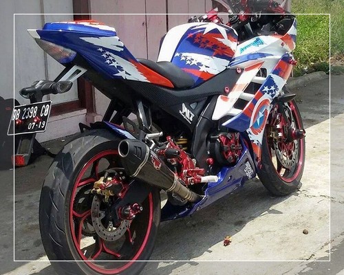 Modifikasi Cb 150 R Warna Merah Jari Jari - Modif Motor Keren
