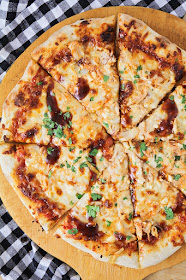 This flavorful and savory barbecue chicken pizza is the perfect way to jazz up your pizza night at home!