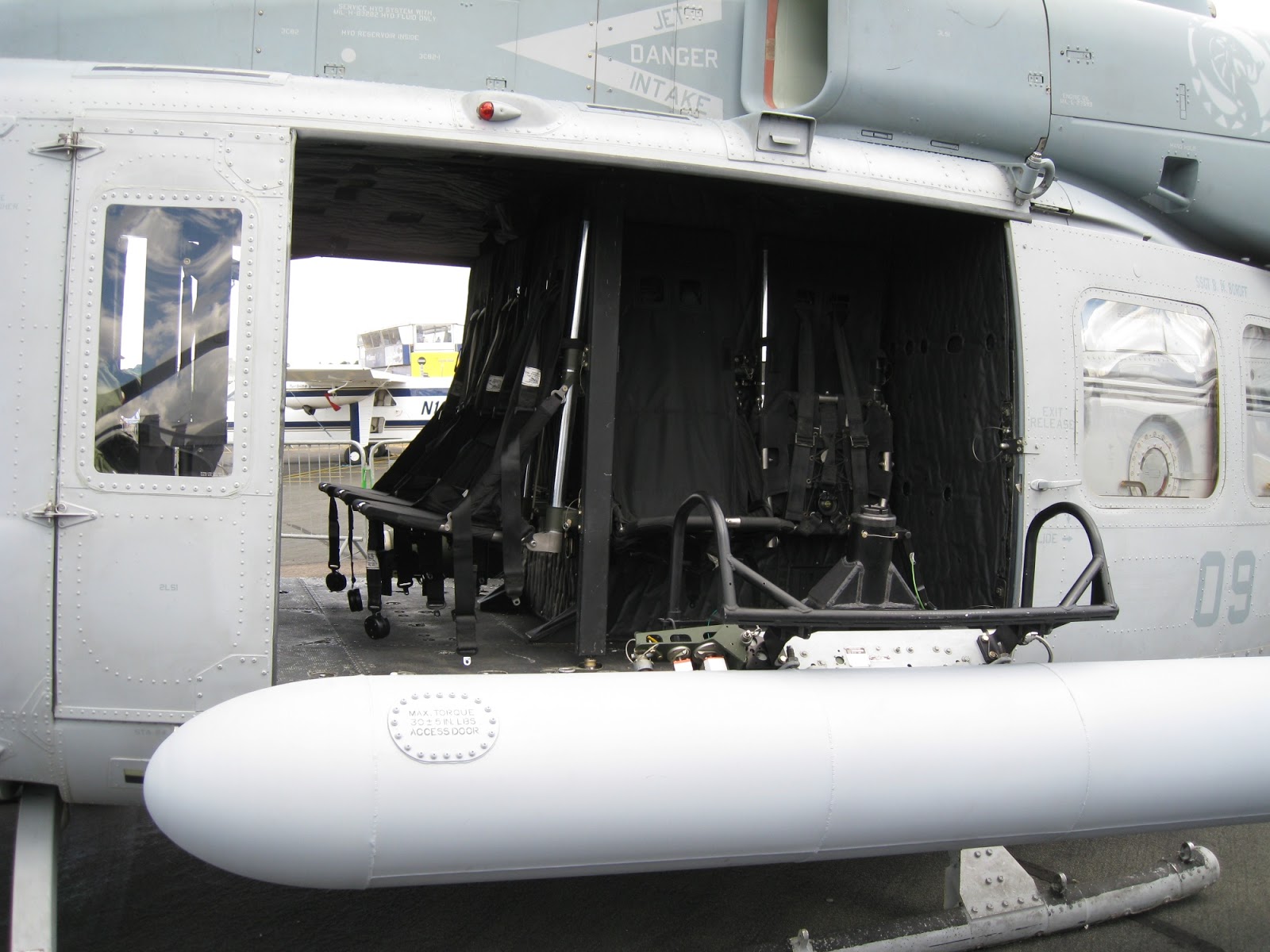 Military and Commercial Technology UH1Y Huey Utility Helicopter