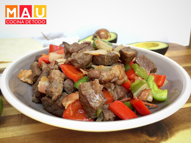 receta de alambre de res super facil