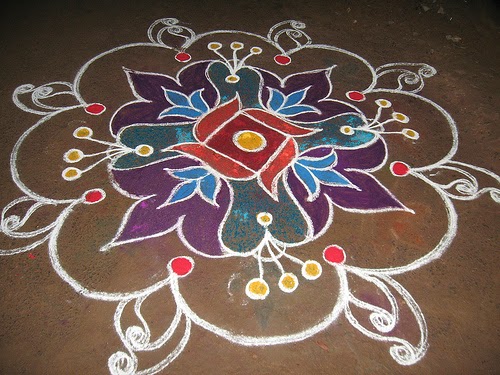 Happy pongal 2017 kolam Happy pongal 2017 kolam