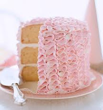 pink ribbon cake