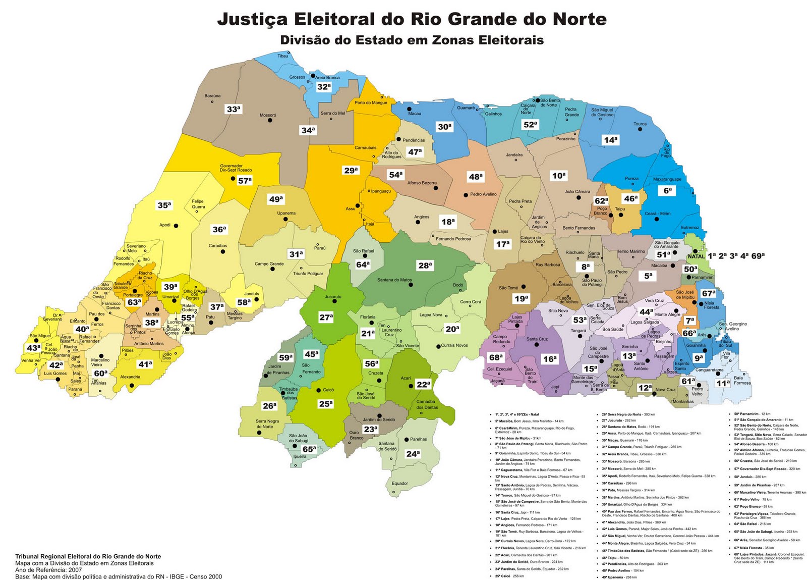 Mapas Do Rio Grande Do Norte Mapasblog