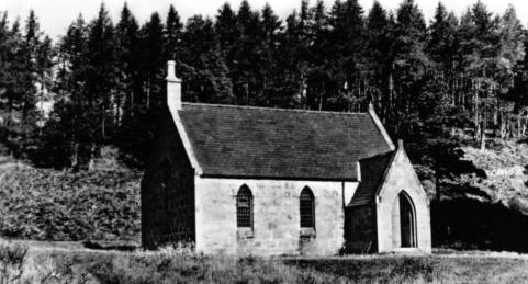 Tour Scotland Old Photograph Forest of Birse Kirk Scotland