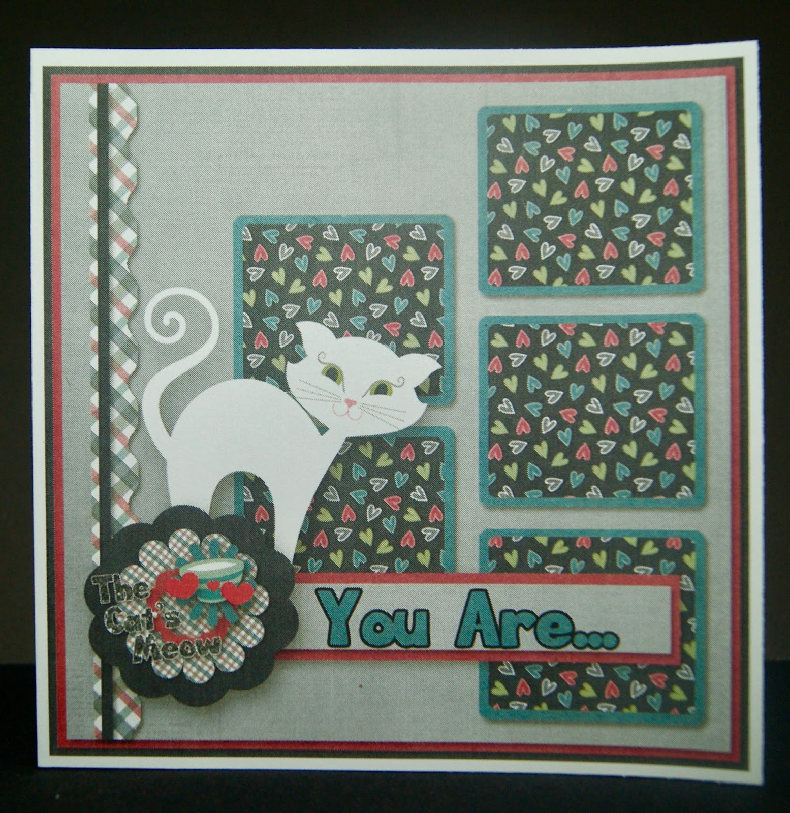 The Cherry On Top Free Card Making Template
