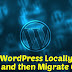 Install WordPress Locally with XAMPP and then Migrate Online