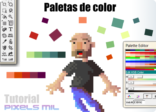 Pixels Mil La Importancia De Las Paletas De Color Tutorial