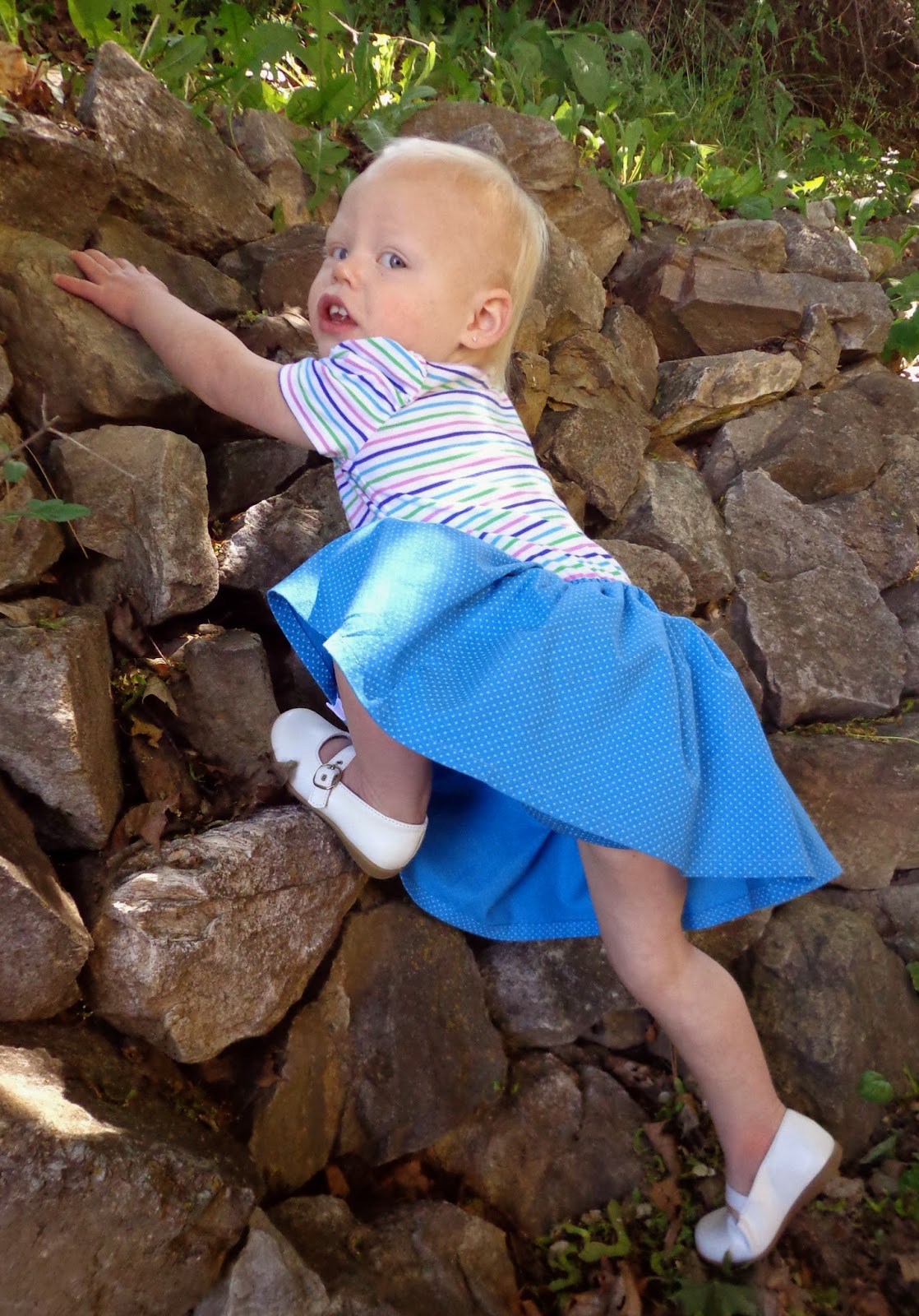 Tie Dye Diva Patterns: A Year of Dresses: Skirted Diaper Cover