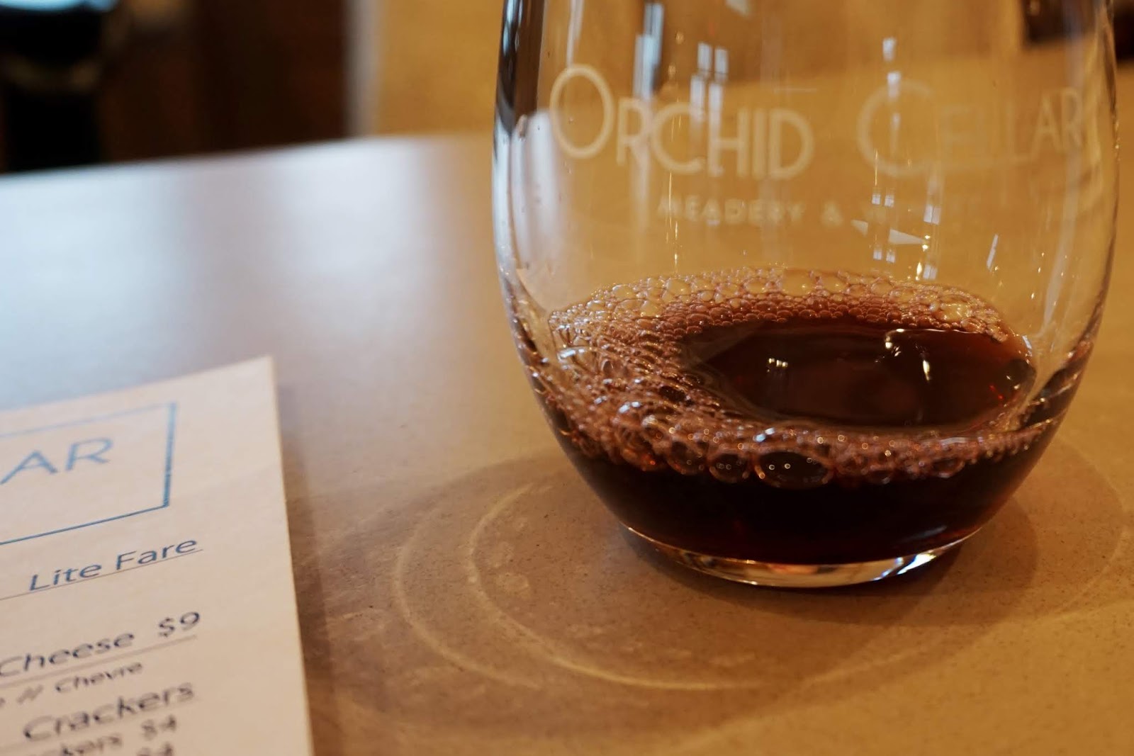 [DMV Frederick, MD] Orchid Cellar Meadery and Winery Mead Tasting