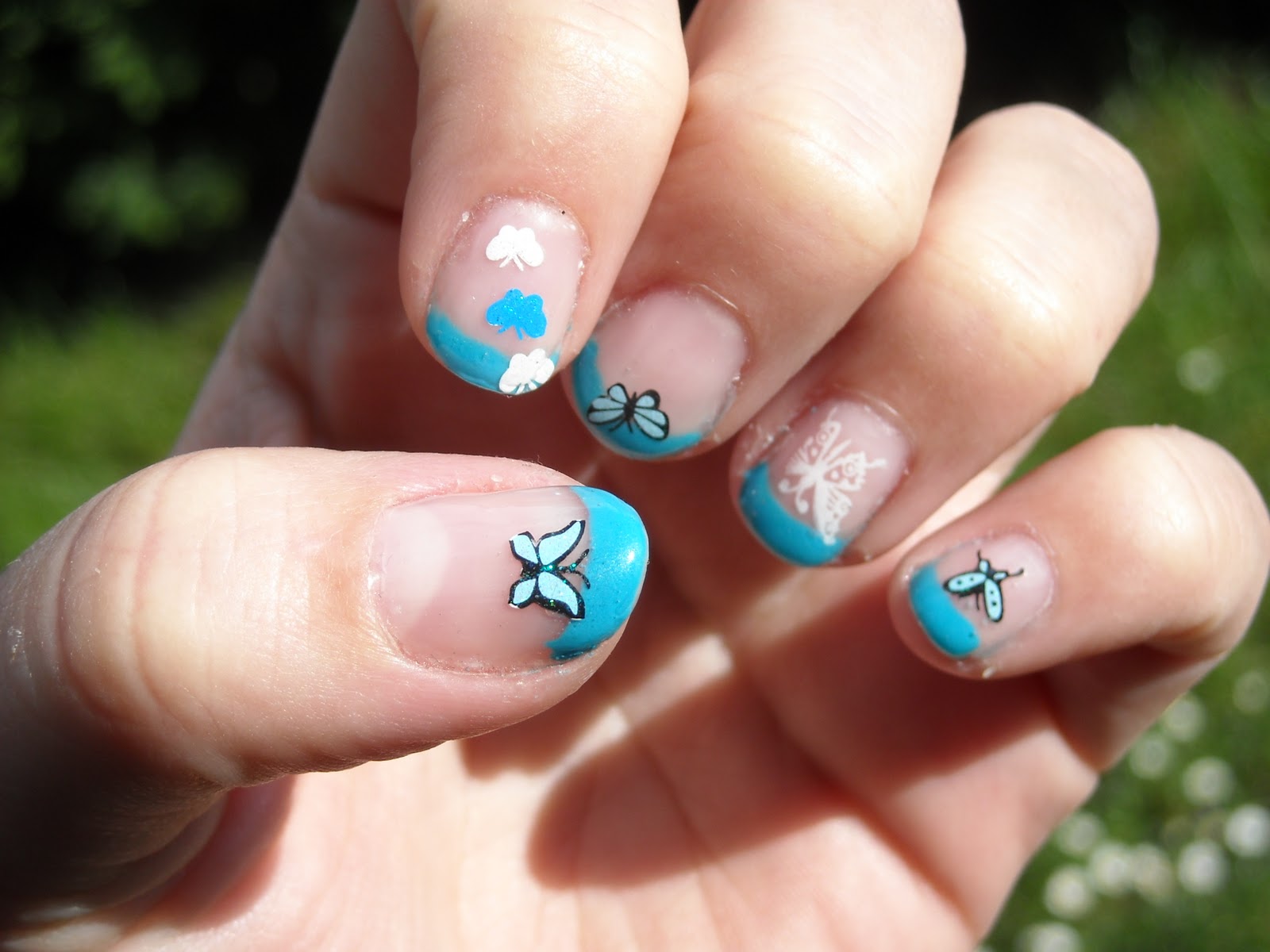 Ongle En Gel Deco Printemps Ed Créations: French Manucure du printemps