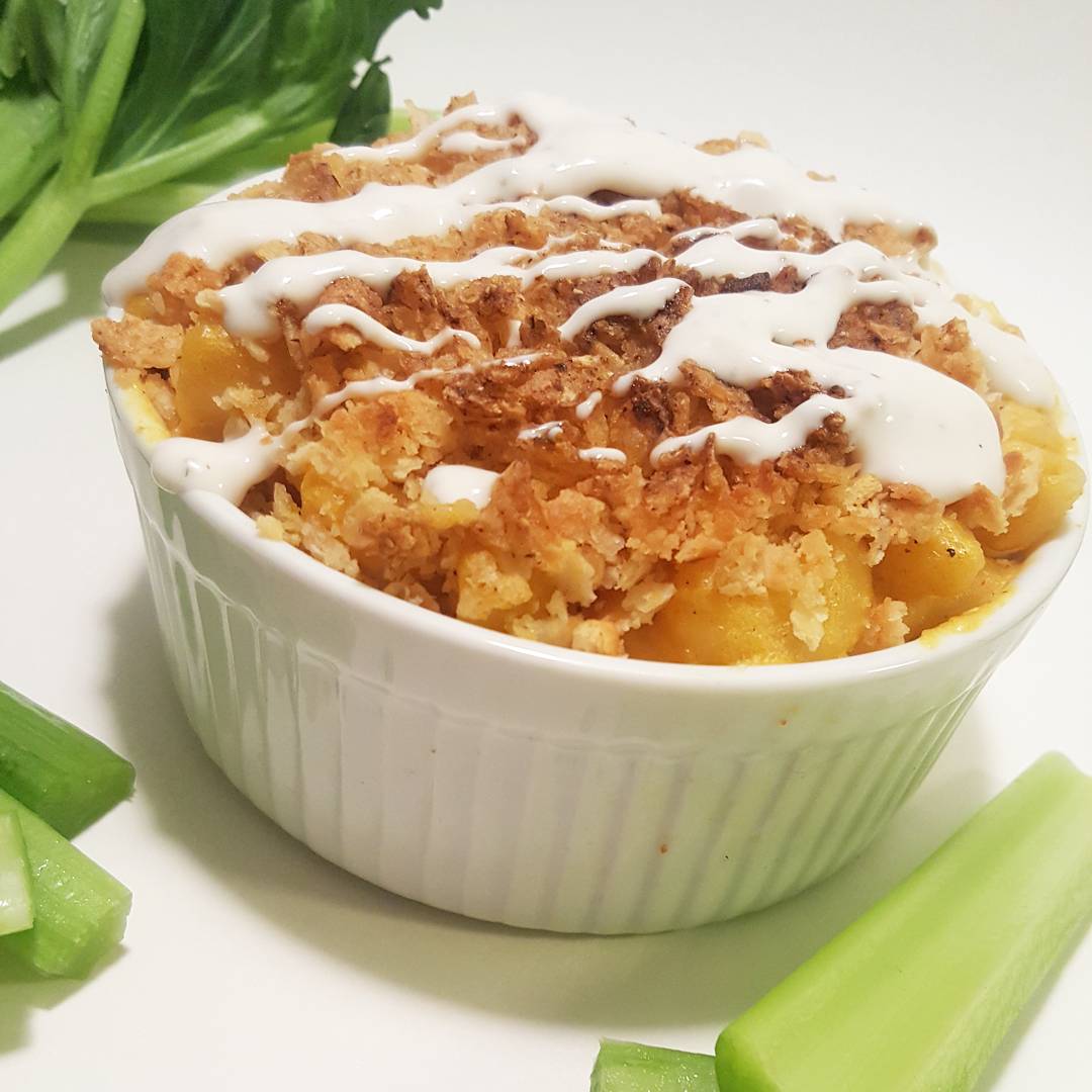 blog Award Winning Vegan Buffalo Mac and Cheese