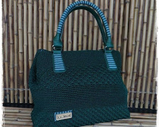 model tas rajut dua warna model tas rajut dua warna