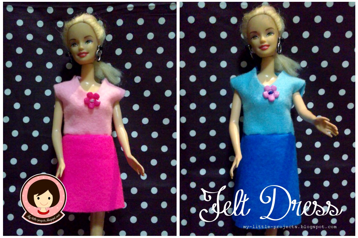 My Little Projects Barbie Dress