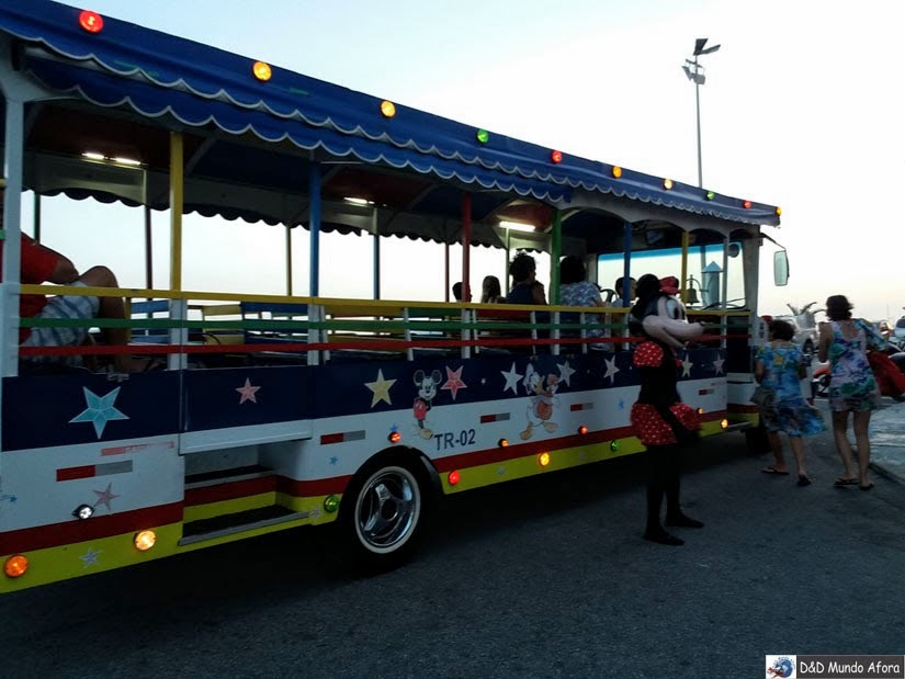 O que fazer em Cabo Frio à noite - andar de trenzinho O que fazer em Cabo Frio à noite - andar de trenzinho