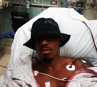Nick Cannon Hospitalized and Shares A Photo From Hospital Bed