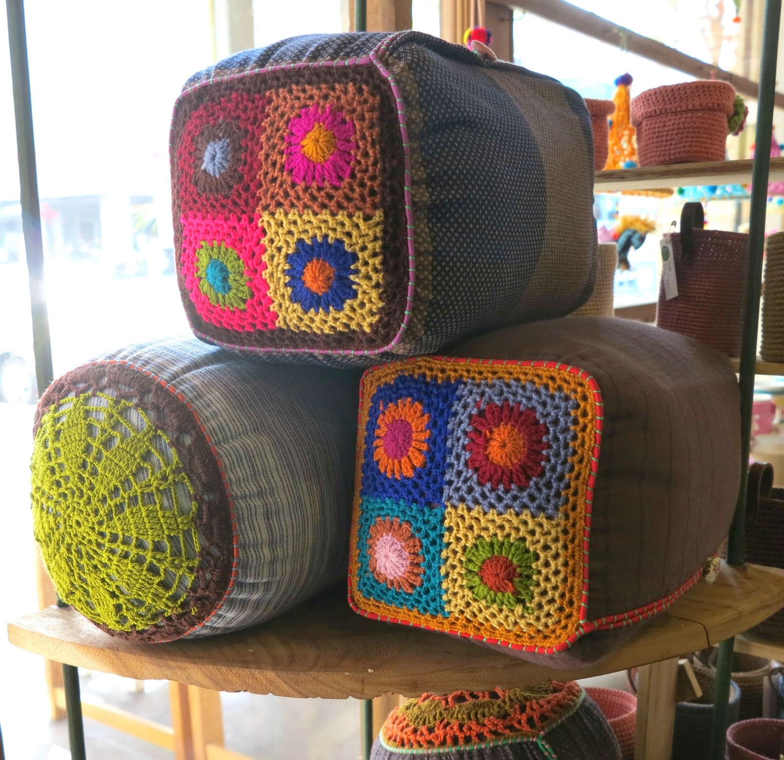 ByHaafner, crochet, Bantakor, Chiang Mai, fairtrade, granny square