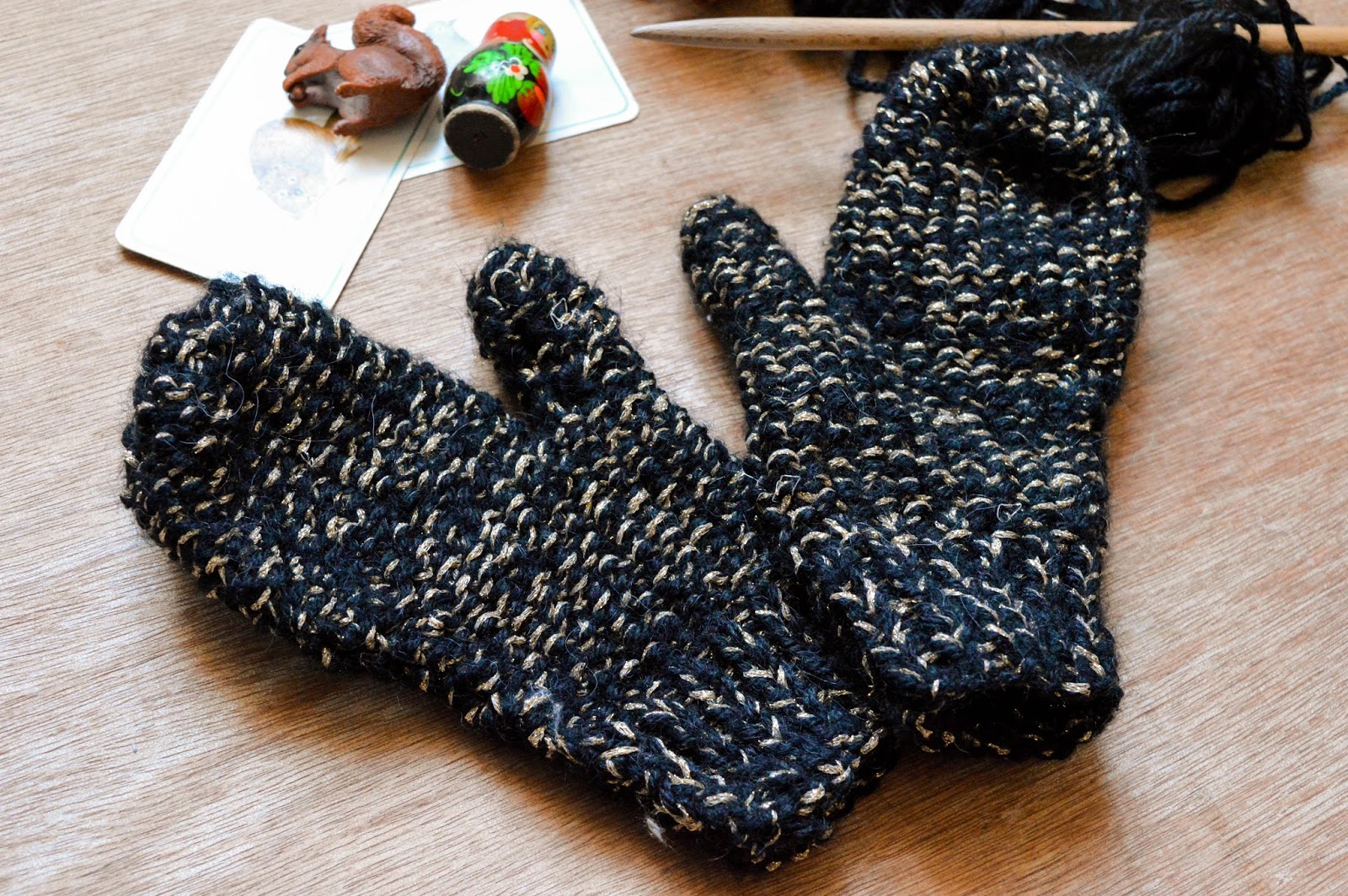 Gratuit Tricoter Des Moufles Débutant Tricot ♥ Les Moufles faciles au tricot — My Name Is Georges