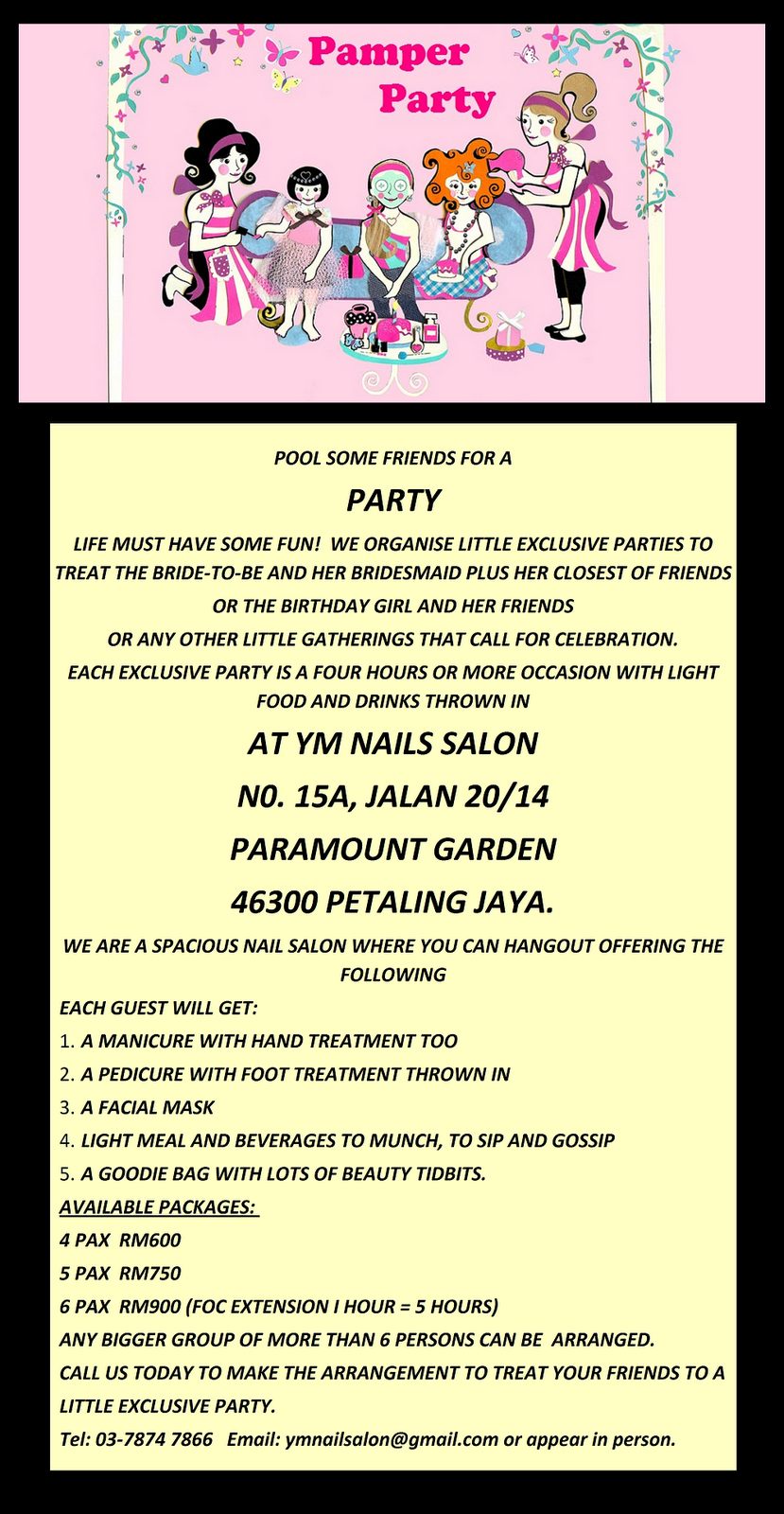 (Image) Pamper Party