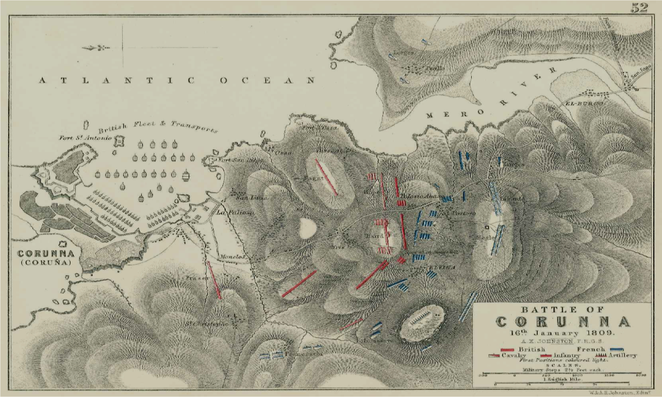 Historias de España Sir John (9 la batalla de La Coruña)