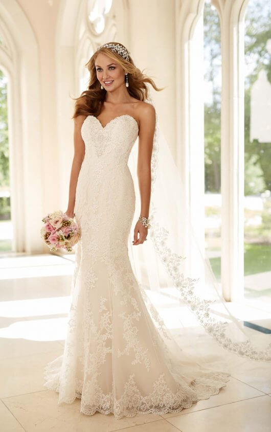 Pinterest Fashion Show Say Yes To This Wedding Dress Strapless Kim Forrest An Online Marketplace For Engaged S As The Editor Of Weddingwire Says Strapless Is Standard Wedding Dresses