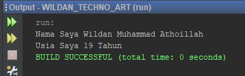 Contoh Penggabungan 2 buah String Contoh Penggabungan 2 buah String