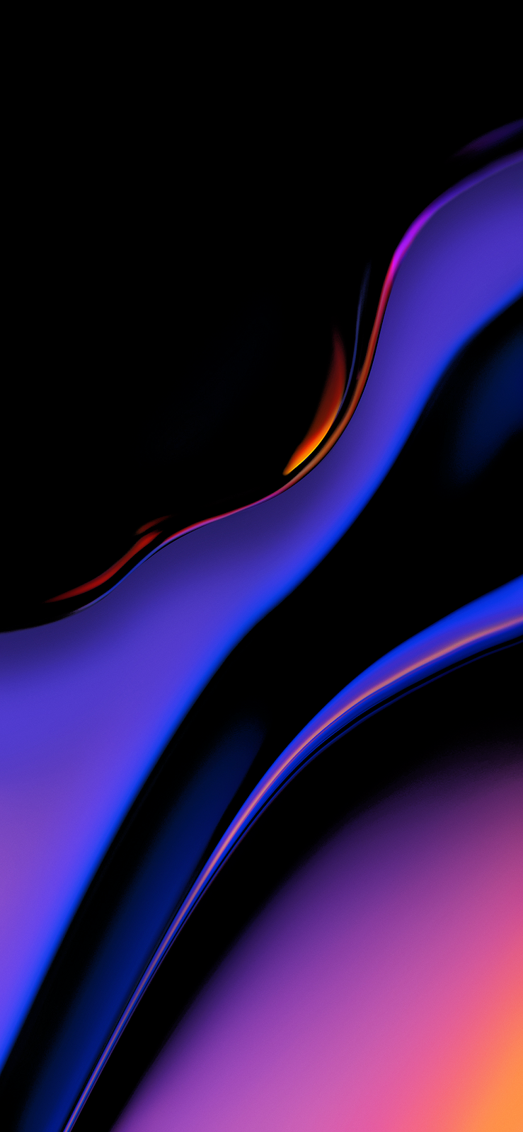 OnePlus 6T Wallpaper Amoled-ified