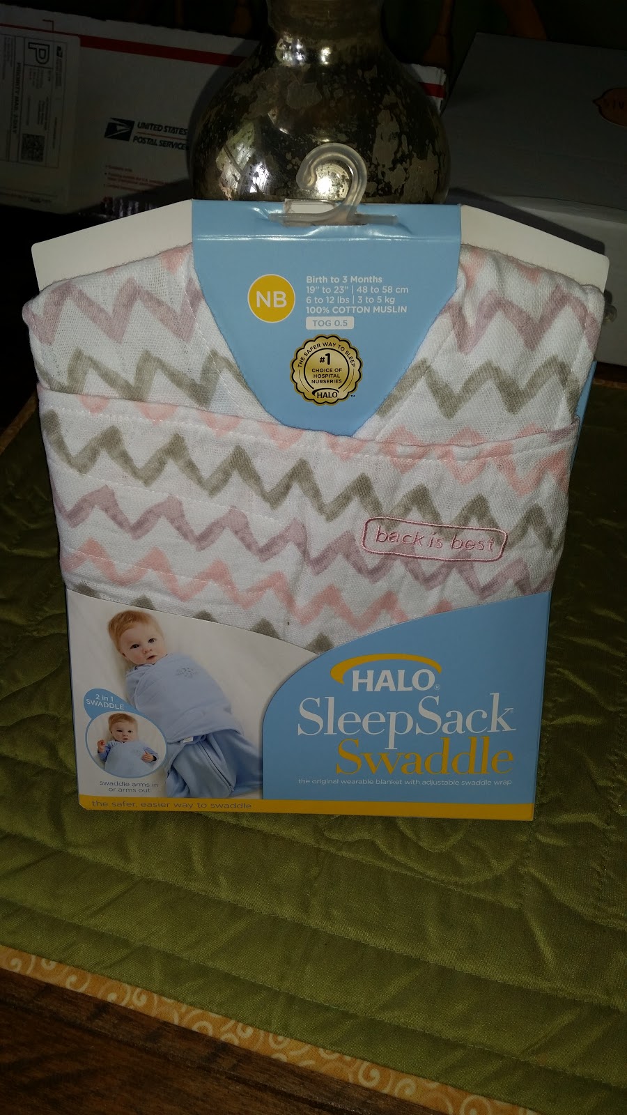 The Safest Swaddle for Baby HALO SleepSack Swaddle Mommy's Block Party
