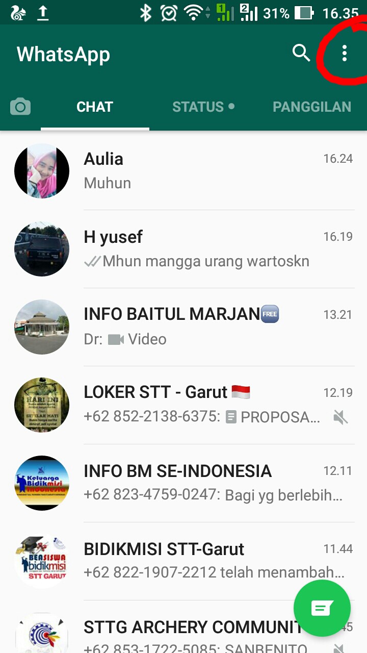 Cara Menyembunyikan Status Online Pada Whatsapp