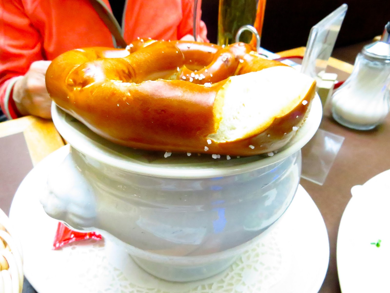 What's for dinner Airport food London, Frankfurt