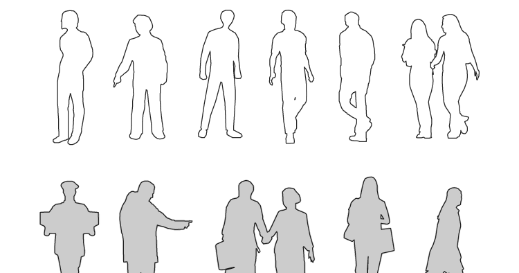 The Architectural Student: Architectural Rendering: Using Scale People