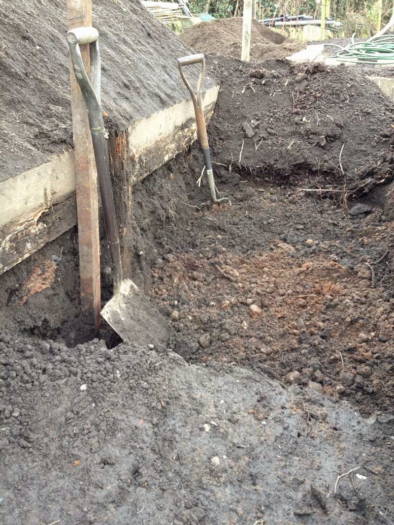 Allotment Garden Destroying Soil Structure