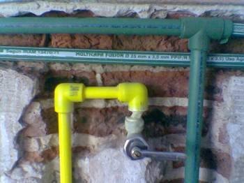 Solucionar: cañeria de gas y agua termofusion SI GAS y ACQUA SYSTEM