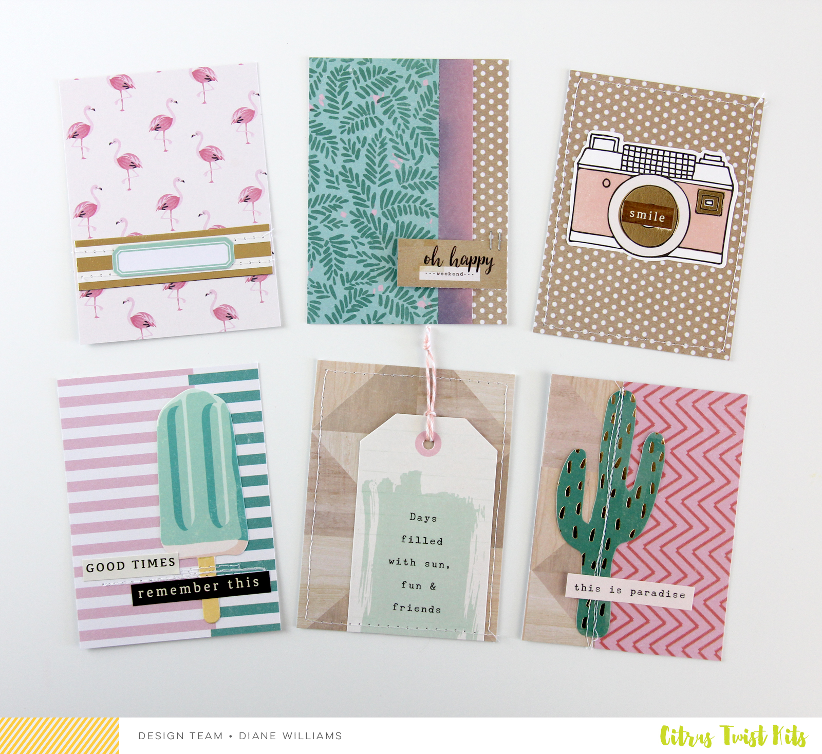 Kit to decorate your diary - Make today a brilliant day