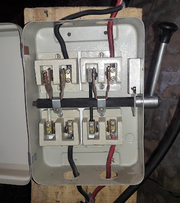 Manual changeover switch wiring diagram for portable generator