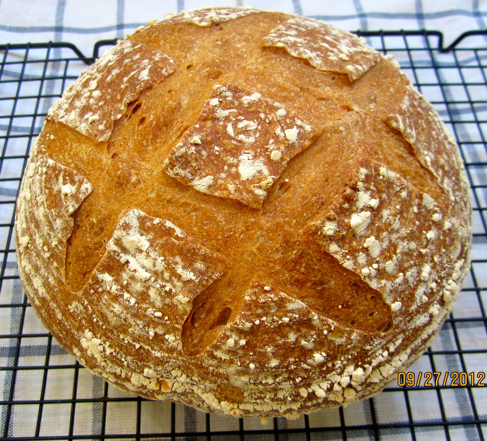 Brot & Bread: ROSE HIP LEVAIN - MADE FROM JAM!