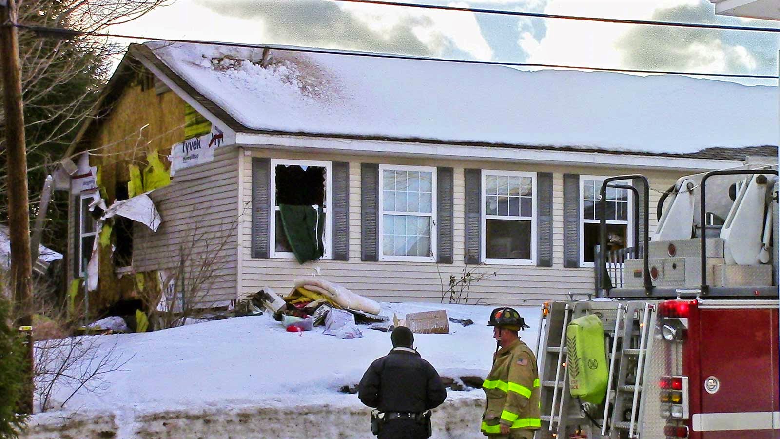 Springfield Vermont News Fire damages home on Church Street