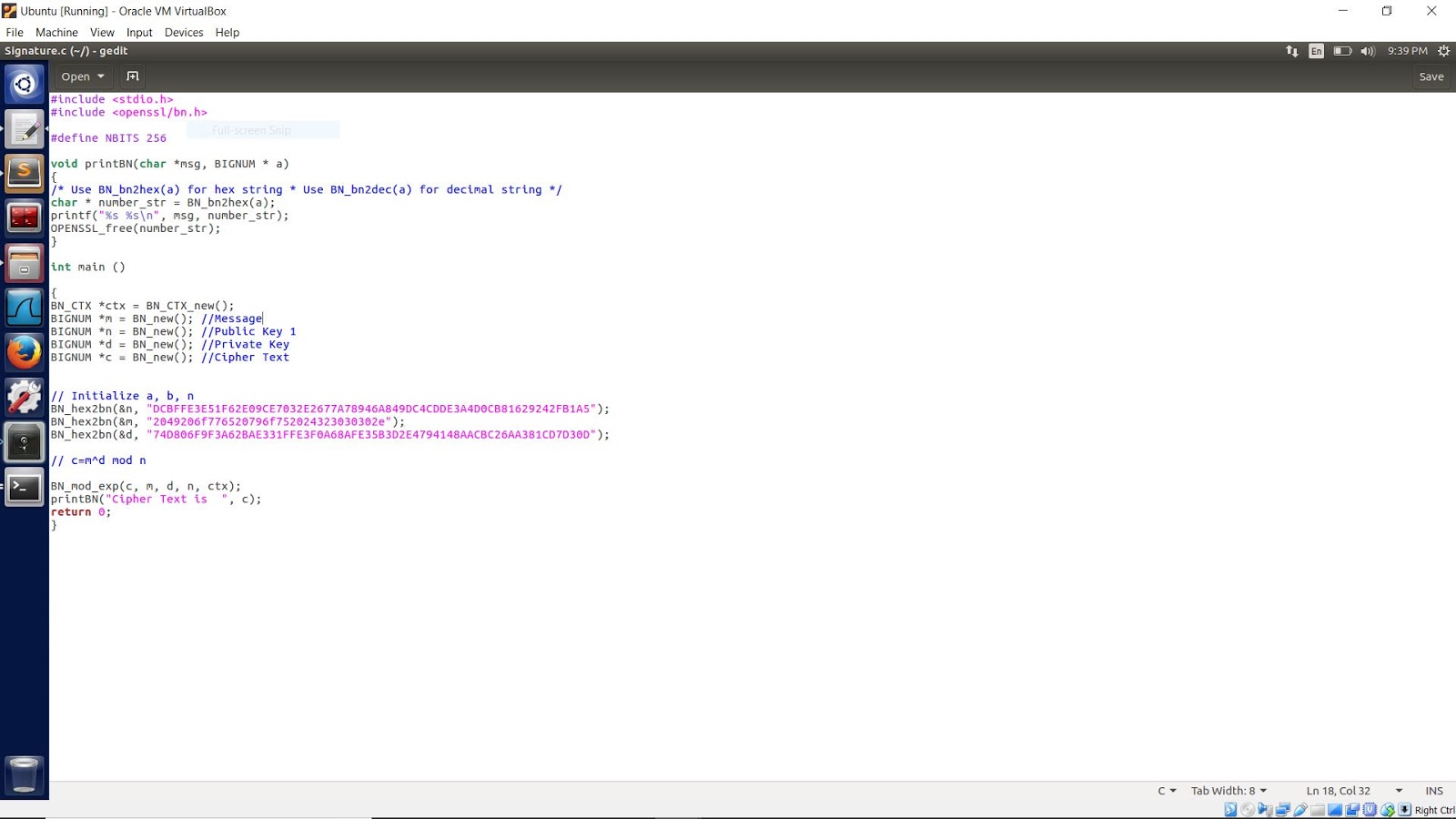 Rsa Key Generation Algorithm In C