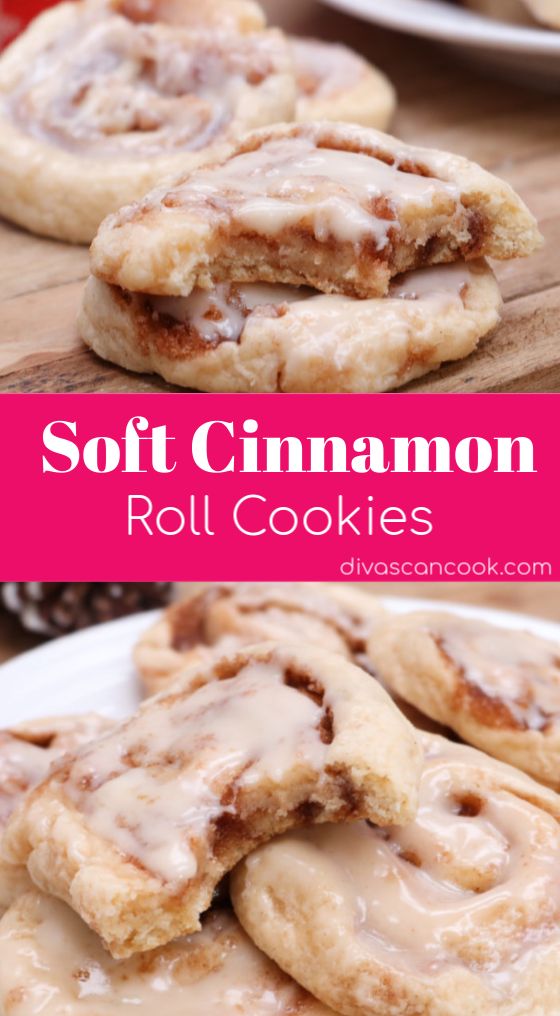 If a fluffy, chewy sugar cookie and cinnamon roll could have a baby together these cookies would be it! , Like, 4 real! The taste is a bit like a fluffy, chewy sugar cookie but with gooey swirls of cinnamon sugar and cream cheese glaze like a cinnamon roll. It’s such a perfect pairing and they go so well with coffee omg! If a fluffy, chewy sugar cookie and cinnamon roll could have a baby together these cookies would be it! , Like, 4 real! The taste is a bit like a fluffy, chewy sugar cookie but with gooey swirls of cinnamon sugar and cream cheese glaze like a cinnamon roll. It’s such a perfect pairing and they go so well with coffee omg!