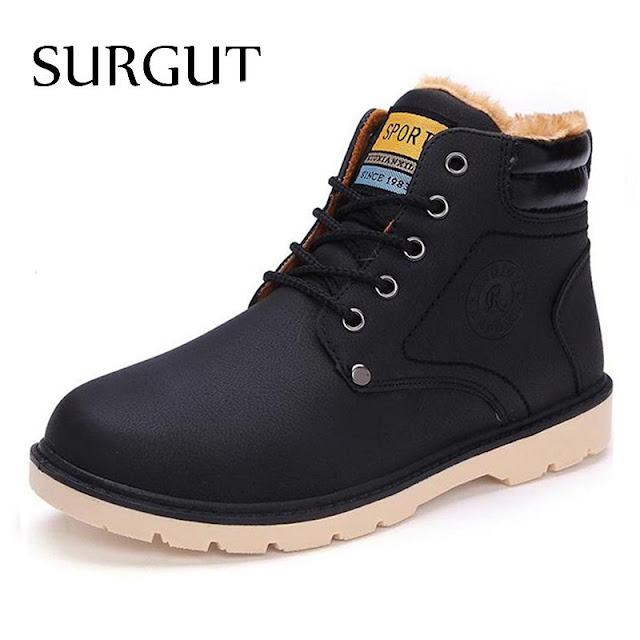 mens casual winter boots