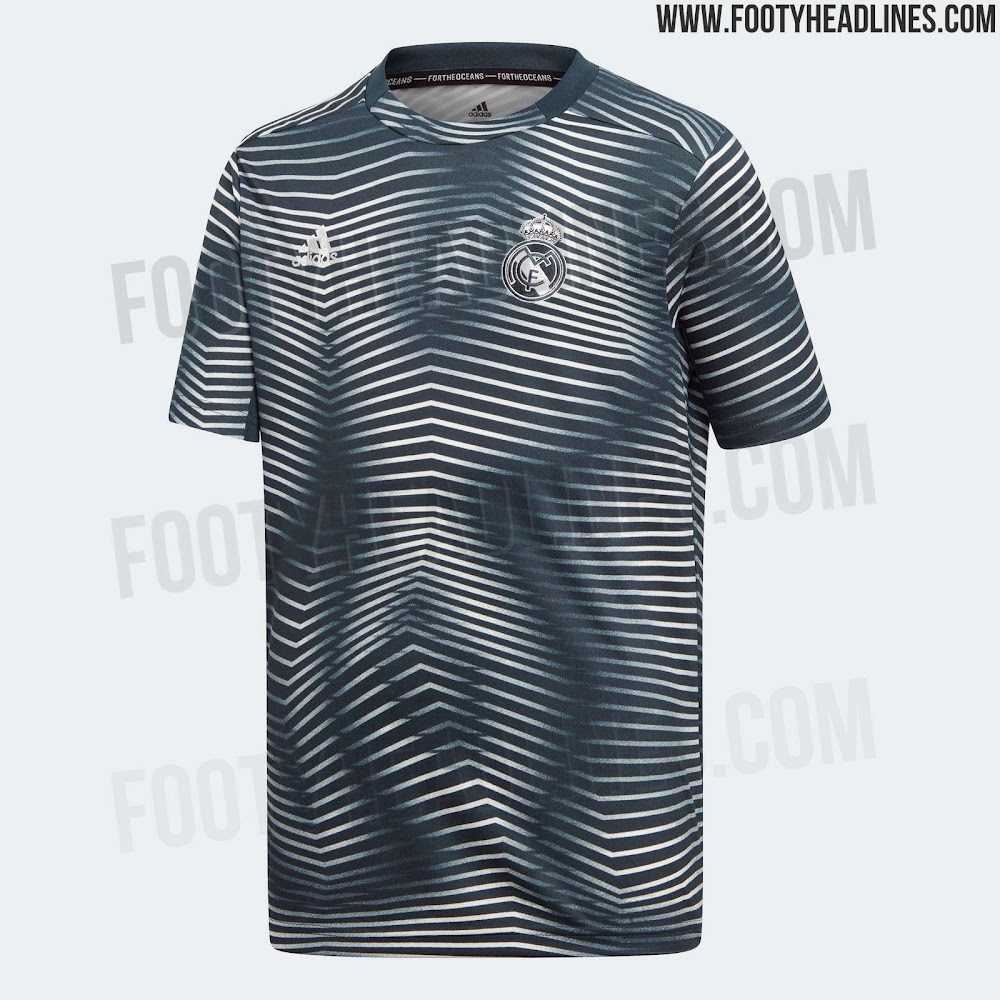 Adidas x Parley Real Madrid 2019 Pre-Match Jersey Released - Footy ...