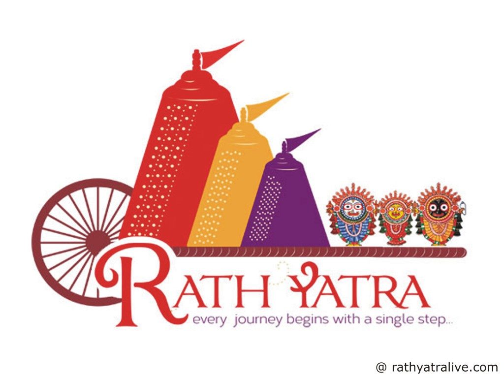 Jagannath temple, Puri, colorful rath yatra