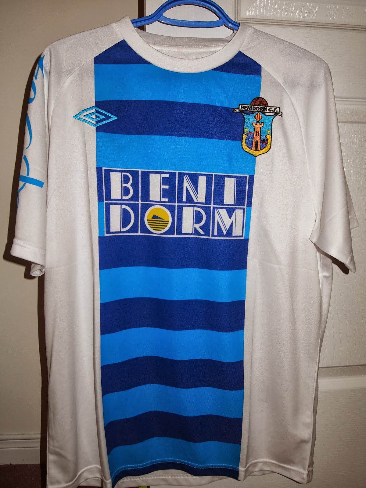 My Umbro Football Jerseys Collection CF Benidorm 2011 Home S/S jersey