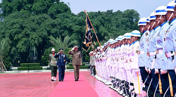 Panglima TNI Terima Kunjungan Kehormatan Pangab Australia